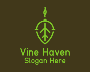 Vegetarian Resto Bar logo design