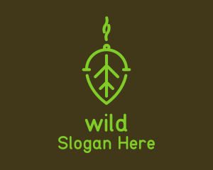 Leaf - Vegetarian Resto Bar logo design