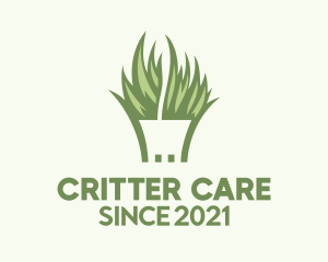 Green Grass Lawn Care  logo design