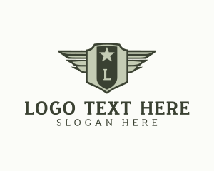 Army - Shield Military Army logo design