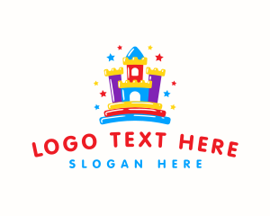Theme Park - Castle Fun Inflatable logo design
