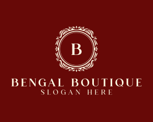 Luxury Floral Boutique logo design