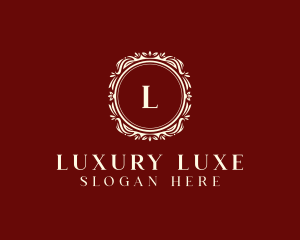 Luxury Floral Boutique logo design