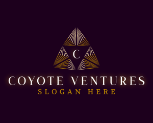 Pyramid Finance Investment logo design