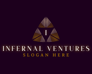 Pyramid Finance Investment logo design