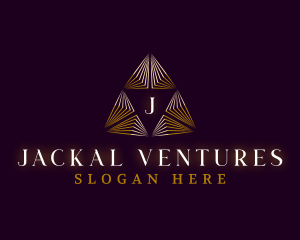 Pyramid Finance Investment logo design