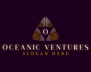 Pyramid Finance Investment logo design