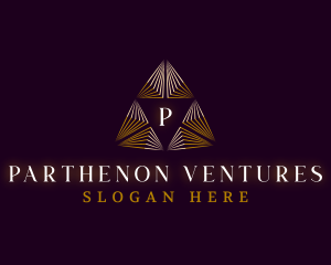 Pyramid Finance Investment logo design