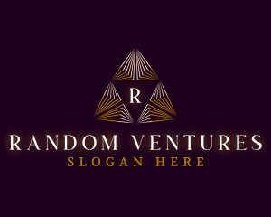 Pyramid Finance Investment logo design