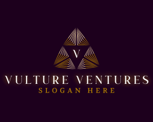 Pyramid Finance Investment logo design