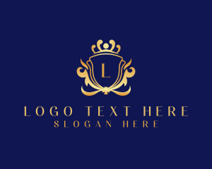 Fashion - Regal Shield Hotel logo design