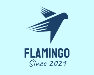 Flying - Fast Flying Bird logo design