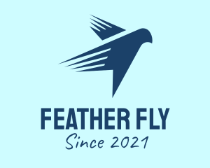 Fast Flying Bird  logo design