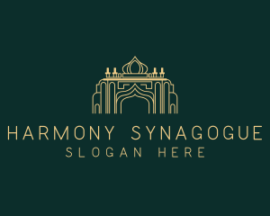 Synagogue - Mosque Temple Architecture logo design