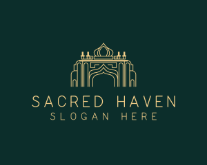 Mosque - Mosque Temple Architecture logo design