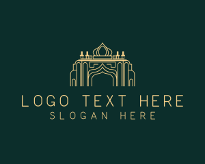 Mosque Temple Architecture Logo