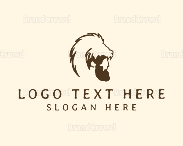 Native Wild Animal Headdress Logo