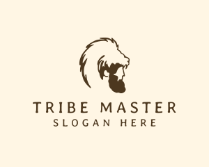 Native Wild Animal Headdress logo design