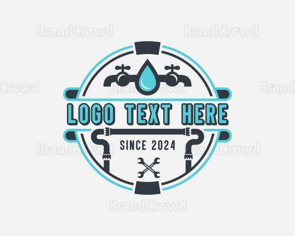 Faucet Fix Plumber Logo