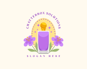 Flower - Floral Scent Perfume logo design