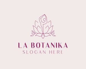 Spiritual - Yoga Lotus Zen logo design