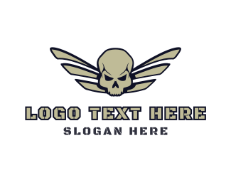 Skull Wing Gaming Logo