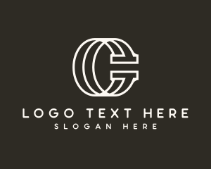 High End - Creative Corporate Stripe Letter G logo design