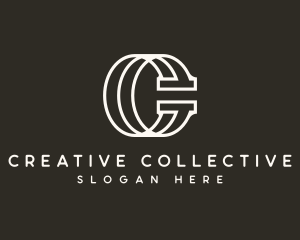 Creative Corporate Stripe Letter G logo design