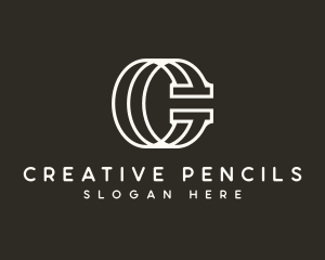 Creative Corporate Stripe Letter G logo design