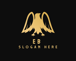 Golden Deluxe Eagle Logo