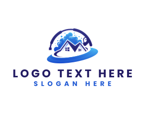 Bubble - Hydro Power Wash Cleaning logo design