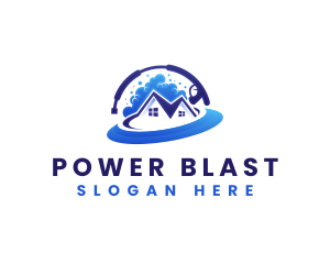 Hydro Power Wash Cleaning logo design