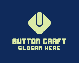 Button - Digital Power Button logo design