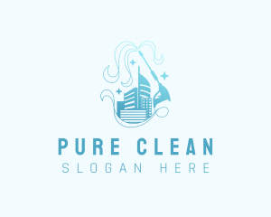 Urban City Pressure Cleaning logo design