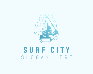 Urban City Pressure Cleaning logo design