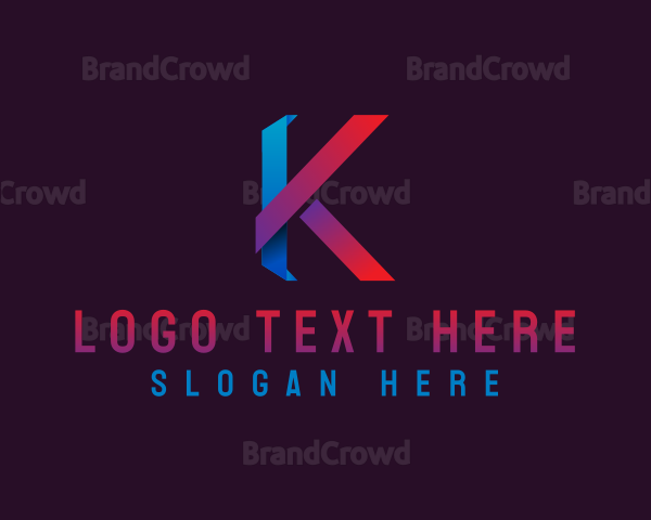 Creative Startup Letter K Logo