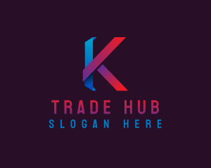Commerce - Creative Startup Letter K logo design
