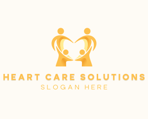 Orphanage Adoption Childcare  logo design