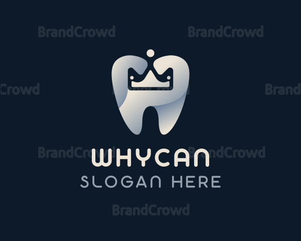 Crown Tooth Dental Logo