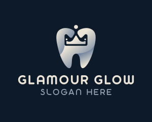 Oral Health - Crown Tooth Dental logo design