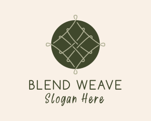 Green Woven Thread logo design