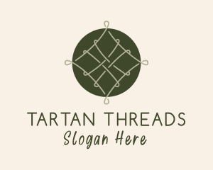 Green Woven Thread logo design