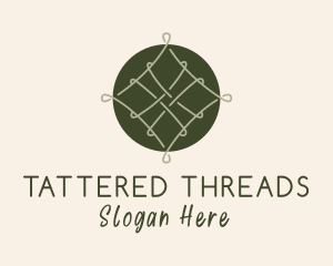 Green Woven Thread logo design