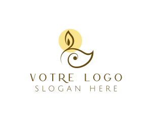 Wax Scented Candle Logo