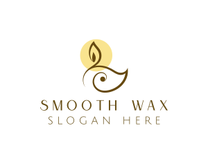 Wax - Wax Scented Candle logo design