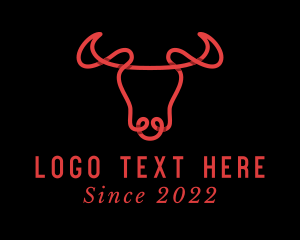 Horn - Bull Animal Ranch logo design