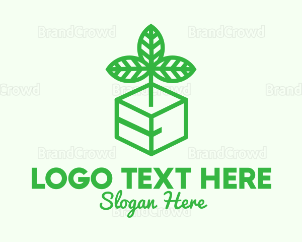 Green Plant Box Logo