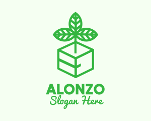 Green Plant Box logo design