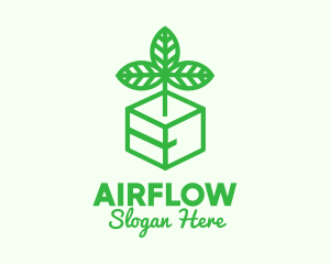 Green Plant Box logo design