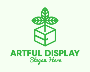 Green Plant Box logo design